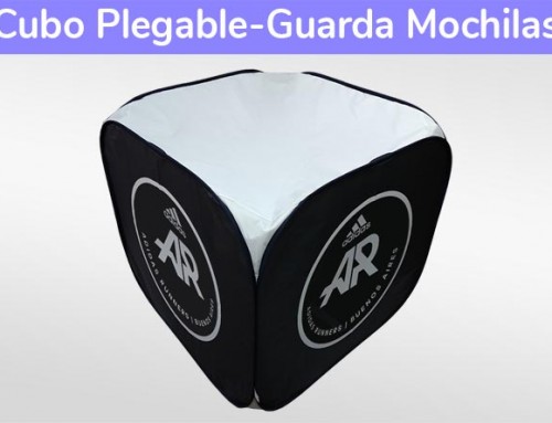 Cubo Plegable-Guarda Mochilas