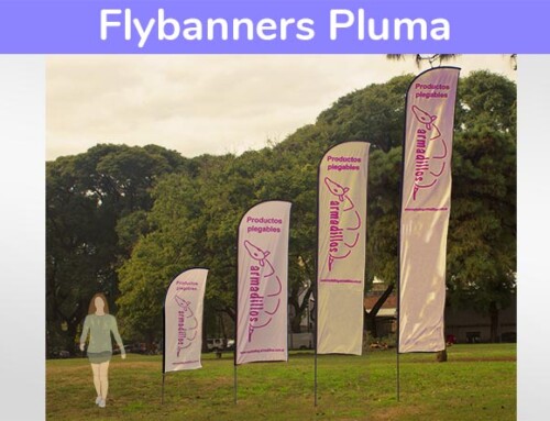 Fly banner Pluma